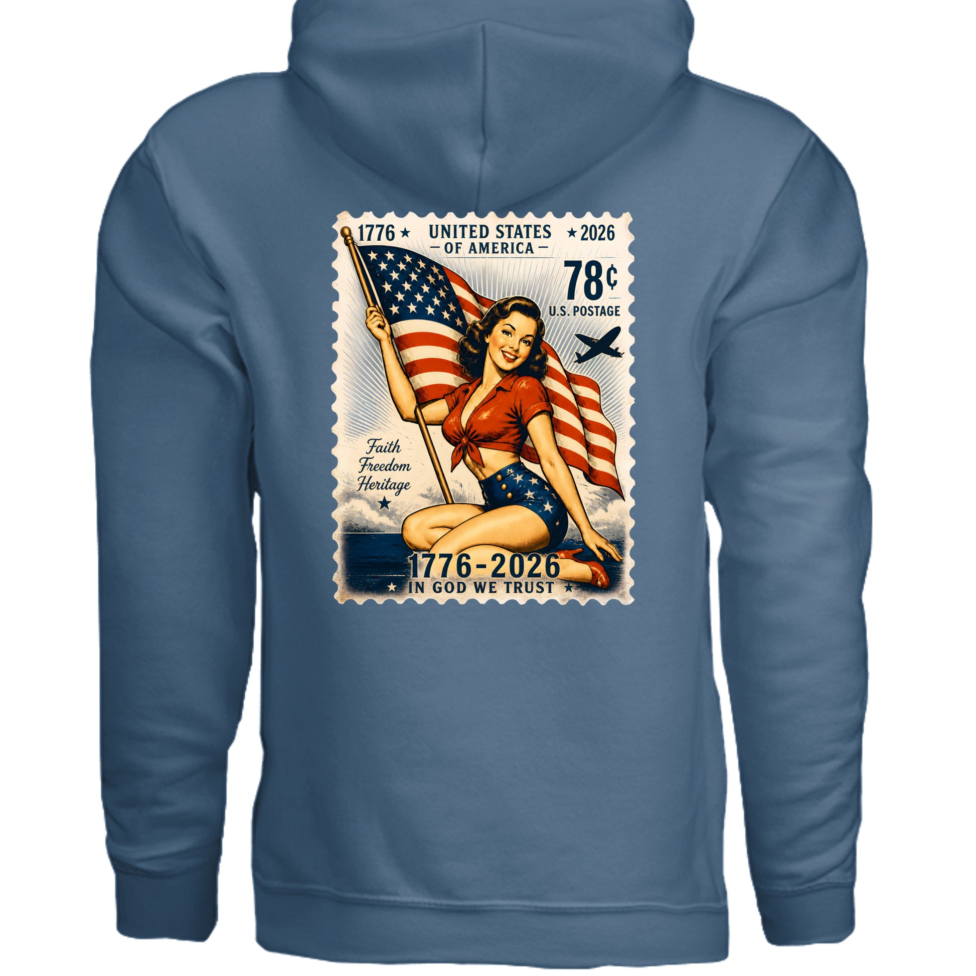 INDIGO BLUE - G185 - BACK