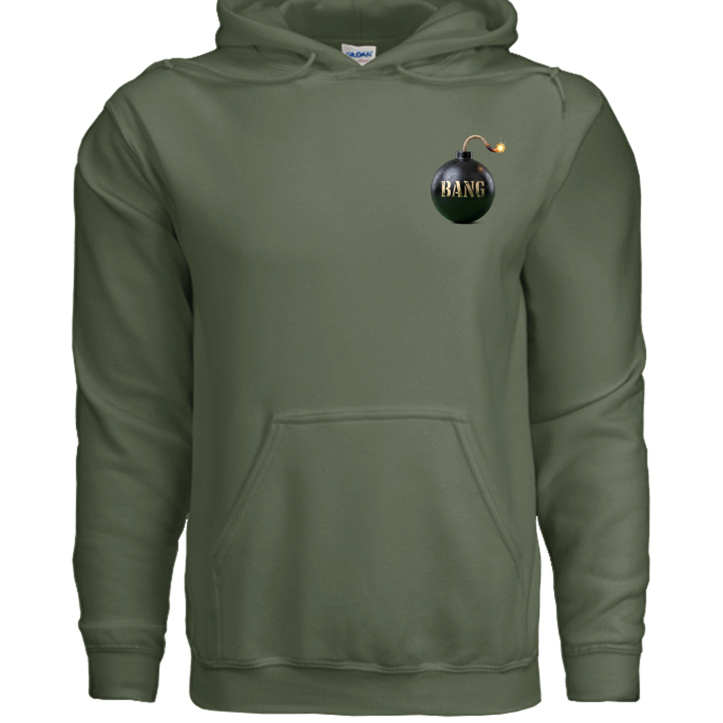 MILITARY GREEN - G185 - FRONT